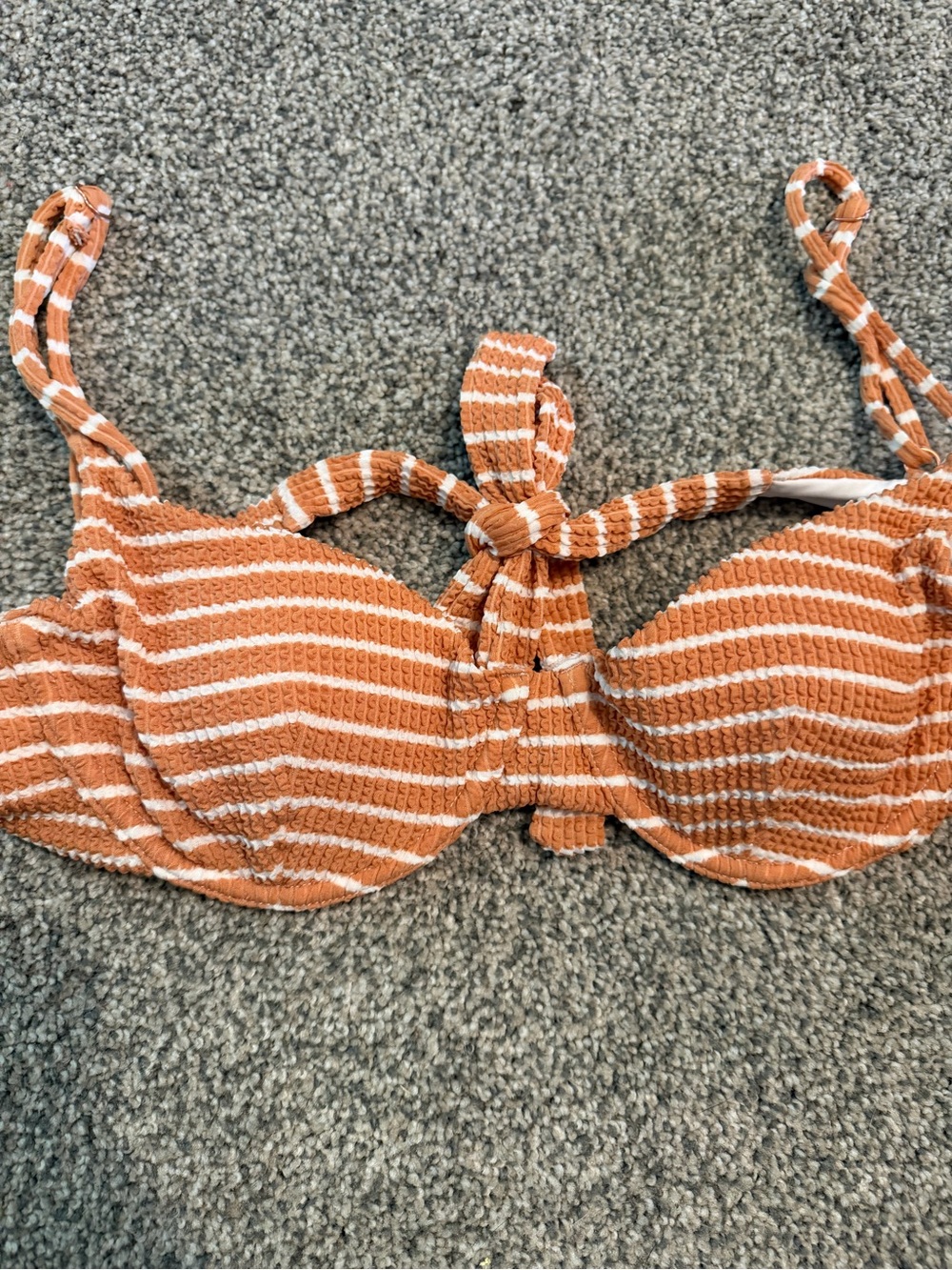 Somerfield Swim White Bikini Top